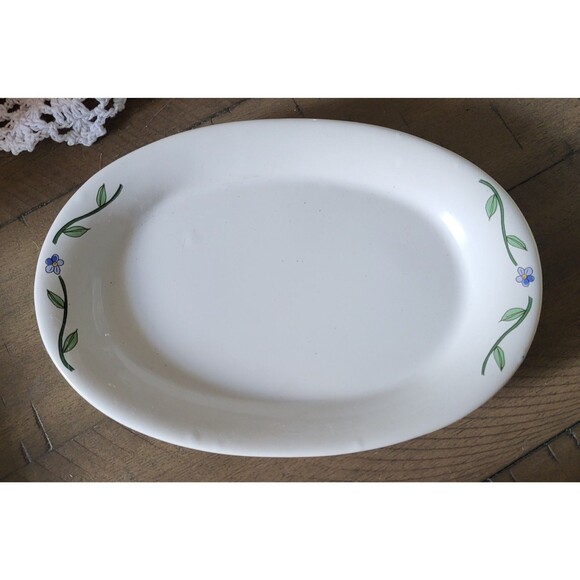 INTERNATIONAL Tableworks TERRACE BLOSSOMS - Gravy Boat with Underplate - Picture 4 of 7